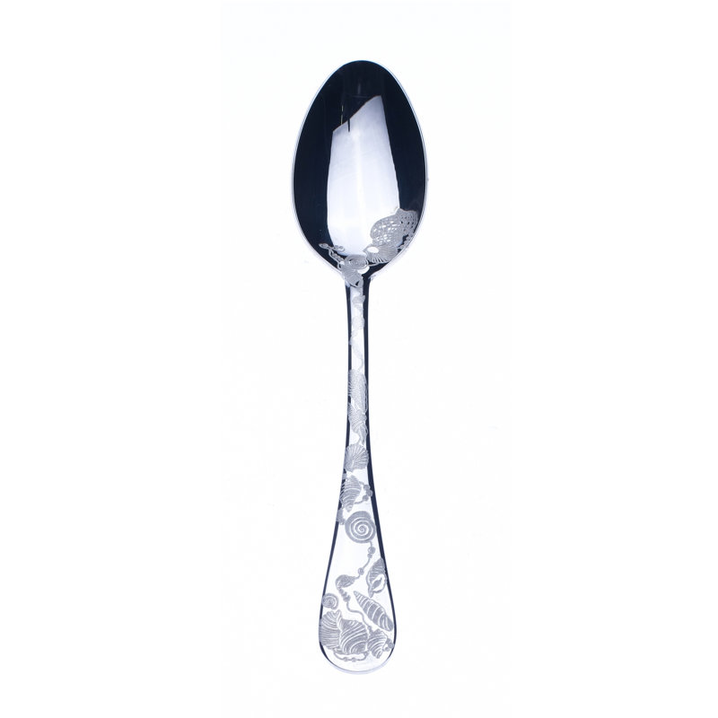 Venere Stainless Steel Coffee Spoon, Silver