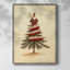 «Christmas Holiday Art CDLXIV», reproduction d'art encadrée - bois massif-1366533819
