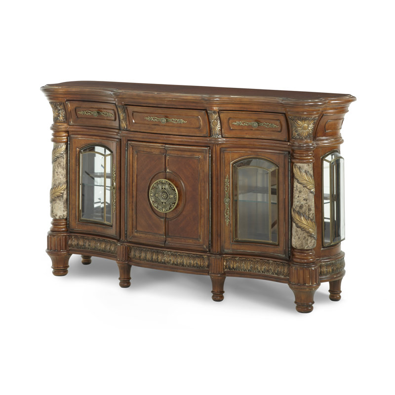 Buffet Villa Valencia en châtaignier classique