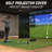GoSports Golf Simulator Projector Cover - Floor Mounted Enclosure for LED Projectors