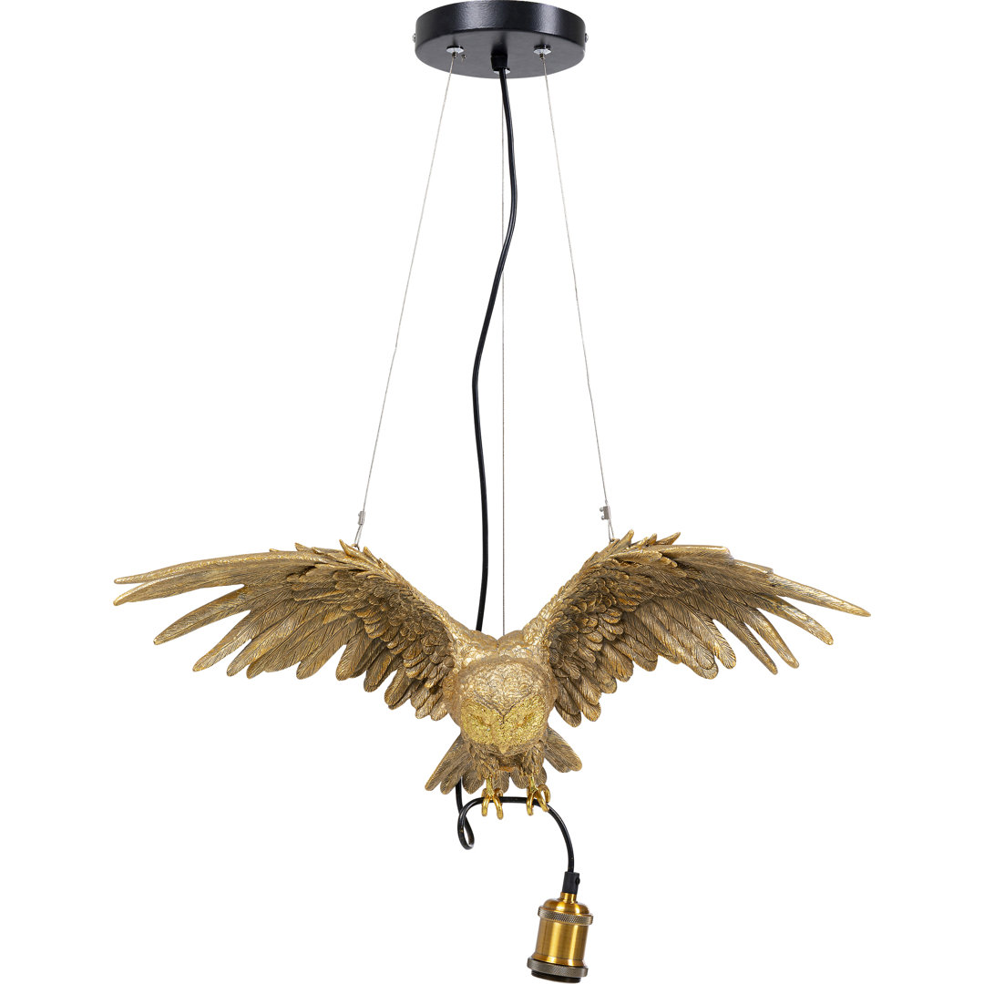 1 - Light Gold Unique/Statement Pendant