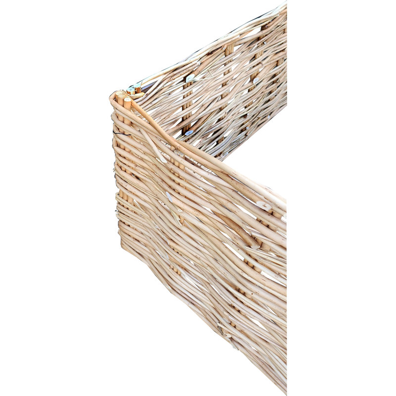 Handmade Wood Raised Garden Bed, 12"H x 48"W x 72"D
