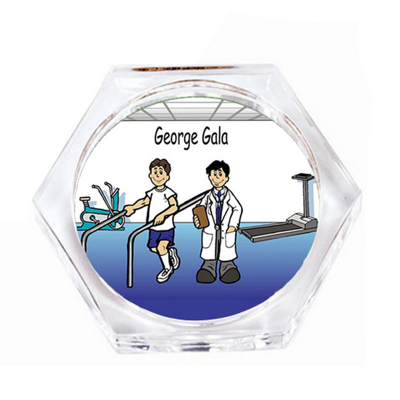 Sous-verre therapist physique