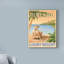 « island oasis », reproduction d’impression sur toile tendue-33523041