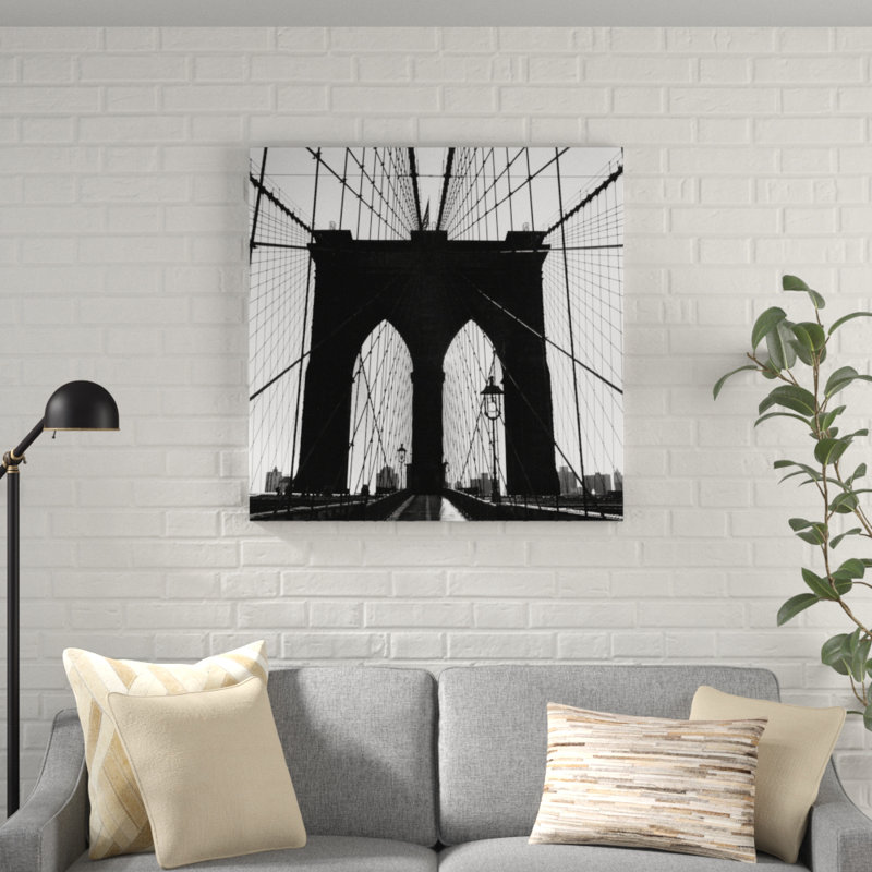 «Brooklyn Suspension IV», reproduction sur toile, H 36 po x l 36 po, Toile tendue