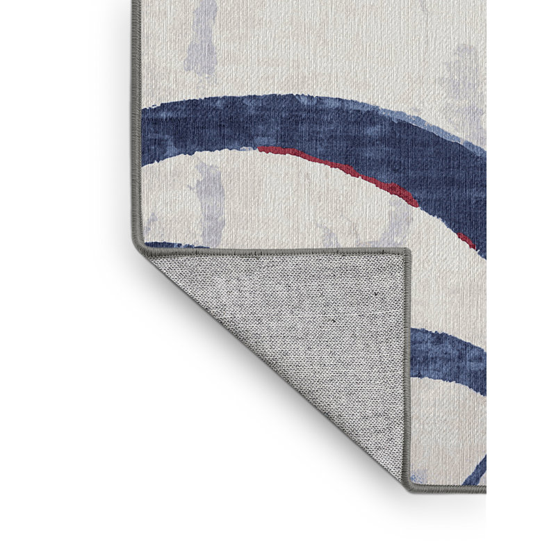 Machine Washable Gray Area Rug