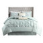 Édredon pour grand lit 7 pièces Prune - Élégants matériaux de décoration décorative-128135059-128135060