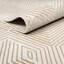 Tapis à motif géométrique crème Abden Rugs Ardencroft REG530A-151087838