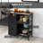 Compact Rolling Kitchen Island Cart With Wood Top, Shelves, Drawers For Efficient Storage And Mobility-893915485