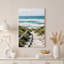 «Stone Steps to Turquoise Ocean and Green Dunes», art mural sur toile-1947414802