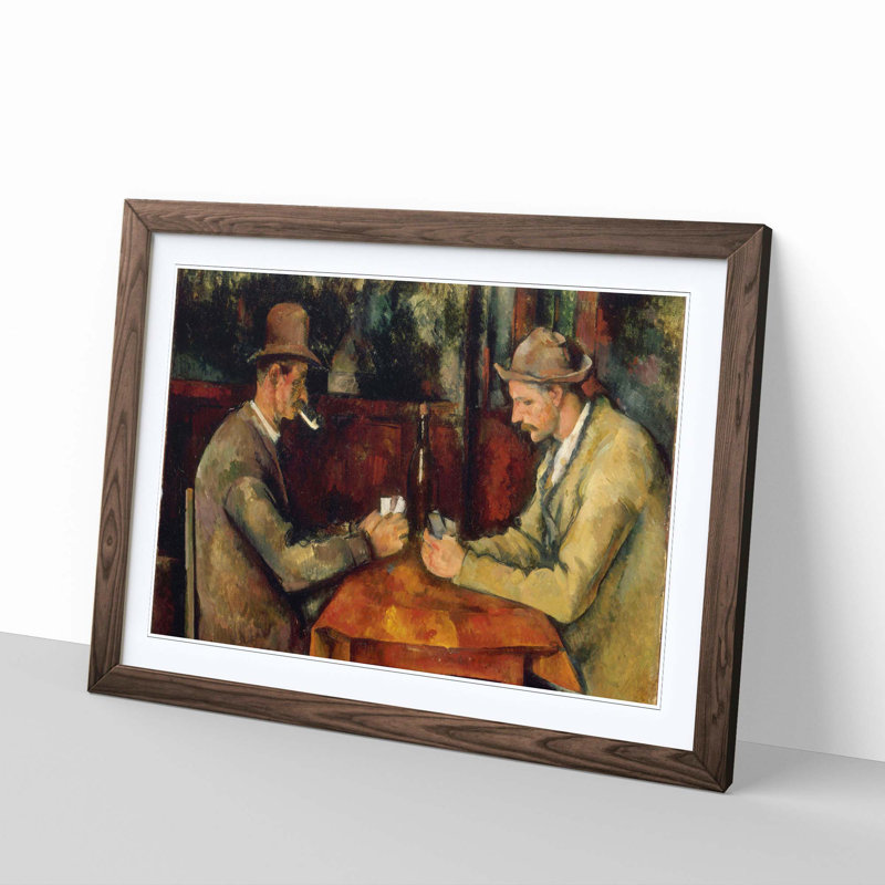 Paul Cezanne - Single Picture Frame Painting, Walnut