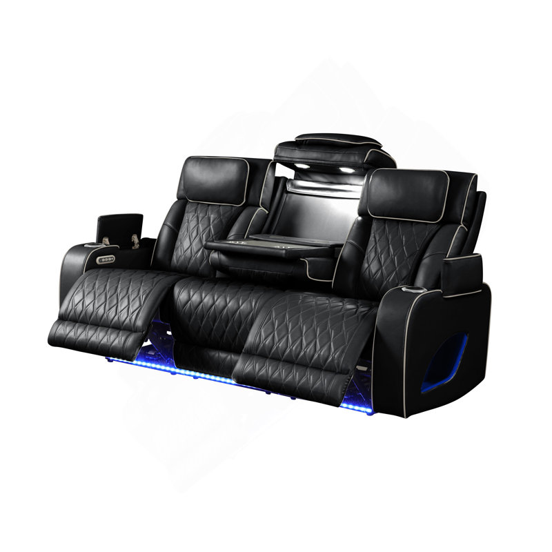 Ensemble de salon avec fauteuil inclinable 3 pièces Fortuner