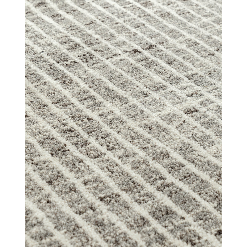 Tapis modernes à carreaux organiques, Rectangle 9 pi x 12 pi