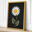 Daisy in Gold Botanical - Wrapped Canvas-2133421509-2133421529