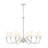 Ain 8 Light Chandelier in Brushed Nickel-1972183350