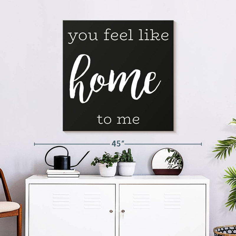 Tergel Love Is Home Typography