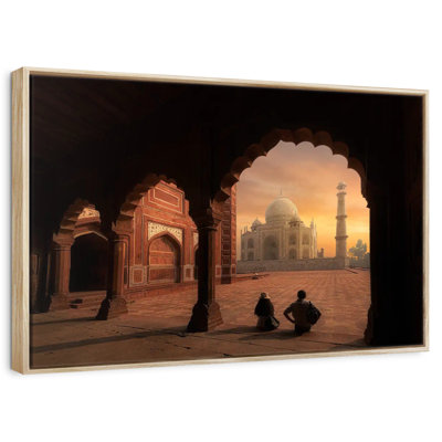 Taj Mahal Sunset View