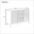 Wave Design Sideboard With 3 Adjustable Shelves, 3 Drawers, Soft-Close Doors, And Metal Handles For Versatile Storage In Study, Hallway, And Living Room-2056735705