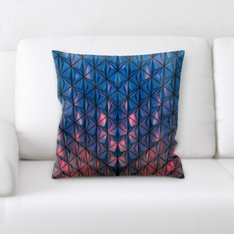 Coussin décoratif à motifs de forme