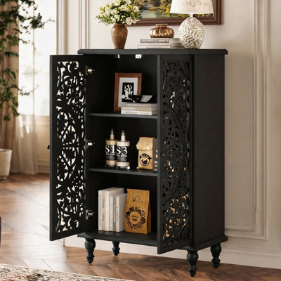 Armoire décorative autoportante de 47 po de hauteur pour la salle à manger