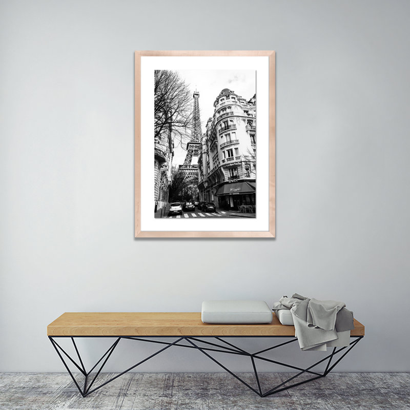 Eiffel Tower III Print by Erica Singleton, Natural, 24" H x 18" W x 1.5" D