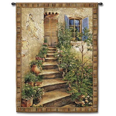 Tapisserie «Classical Tuscan Villa II» par Roger Duvall, Roger