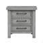 Armoire de chevet transitionnelle 3 pièces