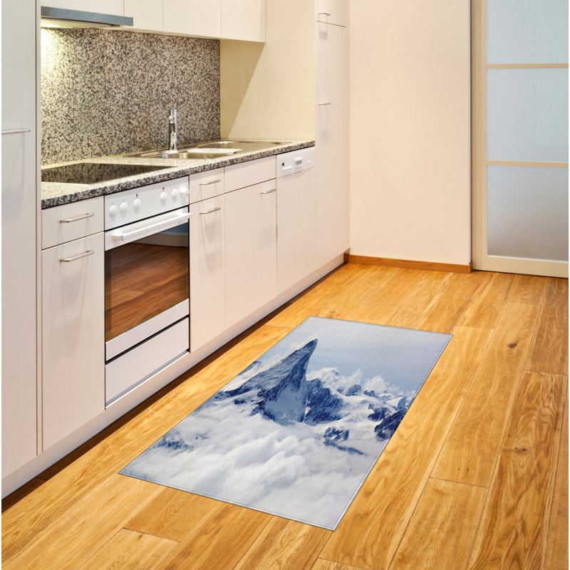 Mountain Nature High Density Long Fiber Poly Threads Decorative Area Rug Carpet, Rectangle 2'7" x 5'
