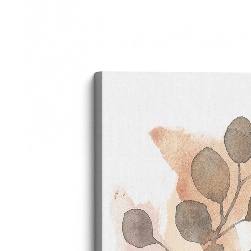 Toile tendue Harmonic Leaves IV, H 18 po x l 12 po