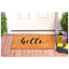 Tapis d'entrée antidérapant pour l'intérieur Hello Script-92409188-92409185