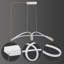 White Modern Dimmable Led Pendant Light