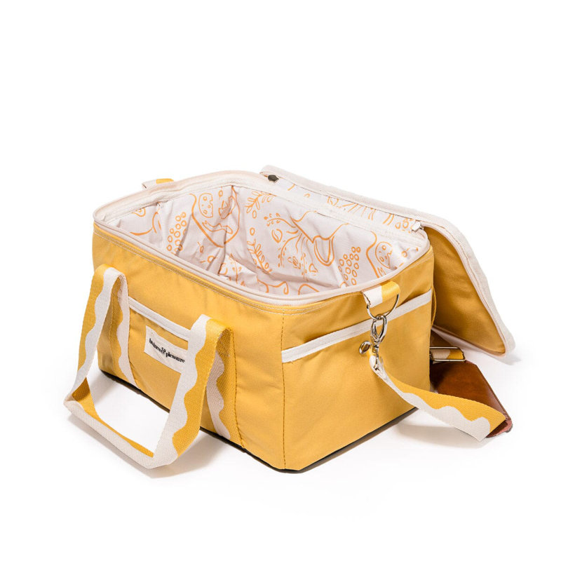 Premium Cooler, Yellow/White