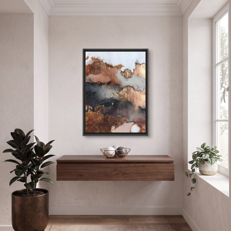 The Shimmer in Between, 22" H x 29" W