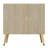 Jacque 2 Drawer Nightstand