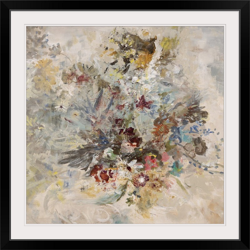 " Extra Fine " by Jodi Maas, Black Frame, 24" H x 24" W x 1" D