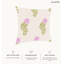 Coussin décoratif intérieur / extérieur Retro Floral Tile