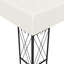 Auvent d'extérieur carré en polyester 3 x 3 pi Gazebo-123265010
