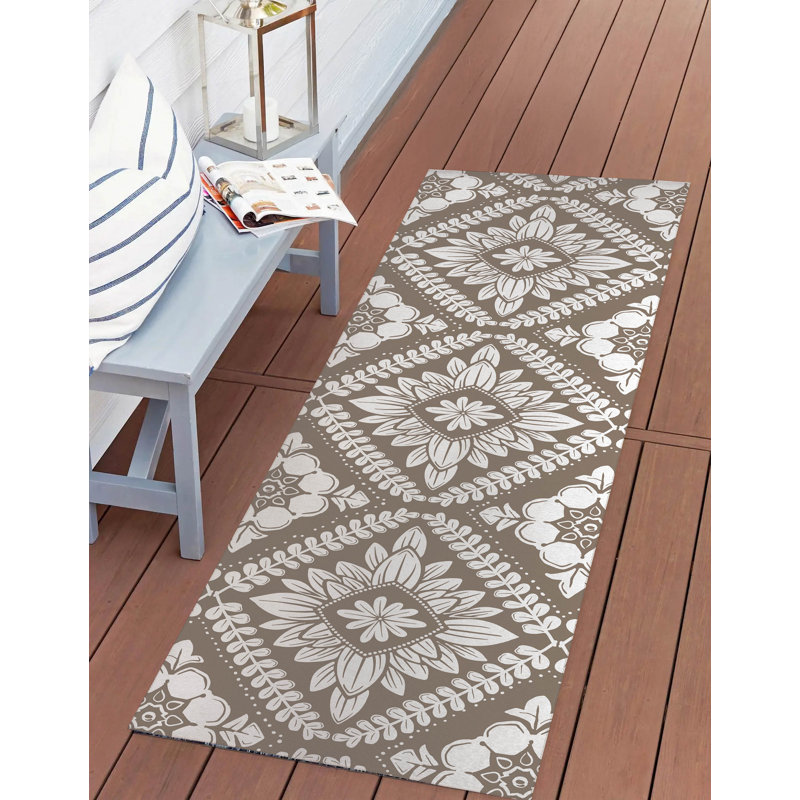 Talia Outdoor Area Rug, Runner 2'6" x 8'