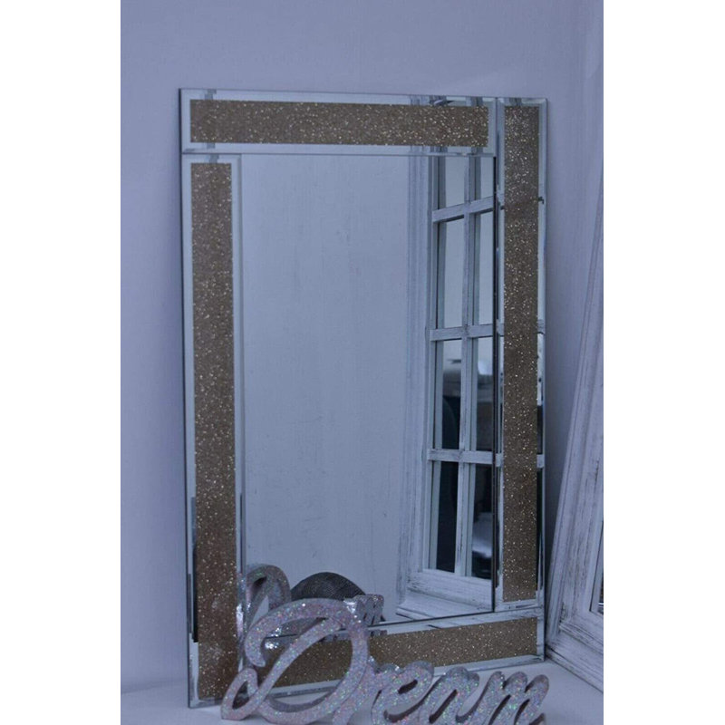Lattingtown Vanity Mirror, Gold