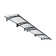 Palram - Canopia Aquila 14 ft. W x 3' 1/4" D Convex Door Awning