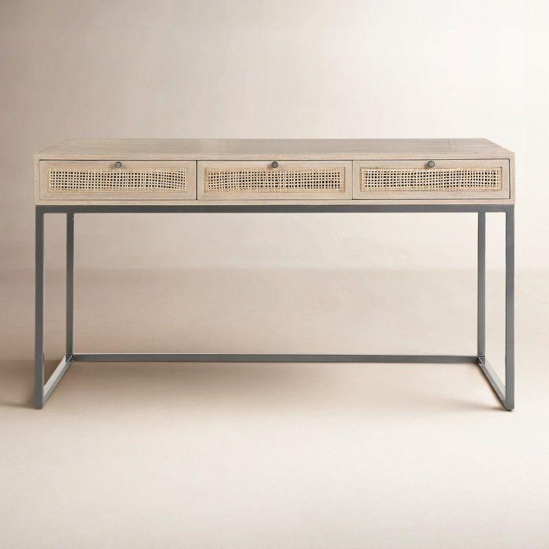 Noland Metal Base Writing Desk