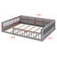 Lit plateforme tapissier Jayzen-799665179