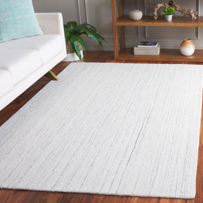Ebony Hand Tufted Performance Abstract Rug