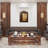 Wood Flat Wall Mirror