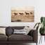 Chevaux sauvages, art abstrait cheval moderne-129001515