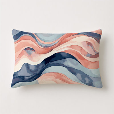 Lagoon Haze Indoor And Outdoor Throw Pillow