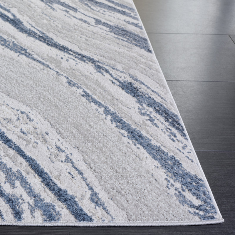 Flint 402 Performance Abstract Rug