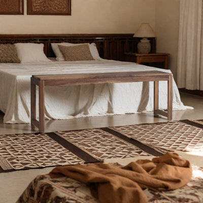 Banc en bois massif