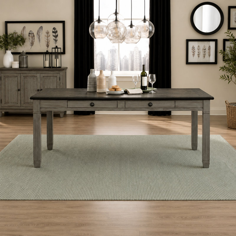 Rockdale 72" Dining Table, Gray