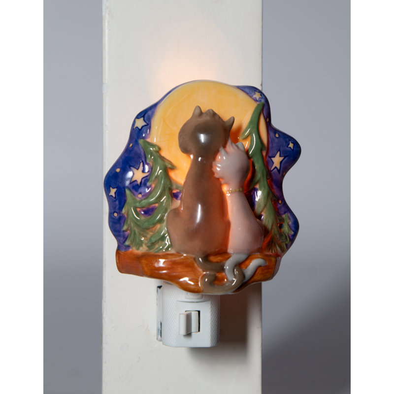 Loving Cats Plug-in Night Light